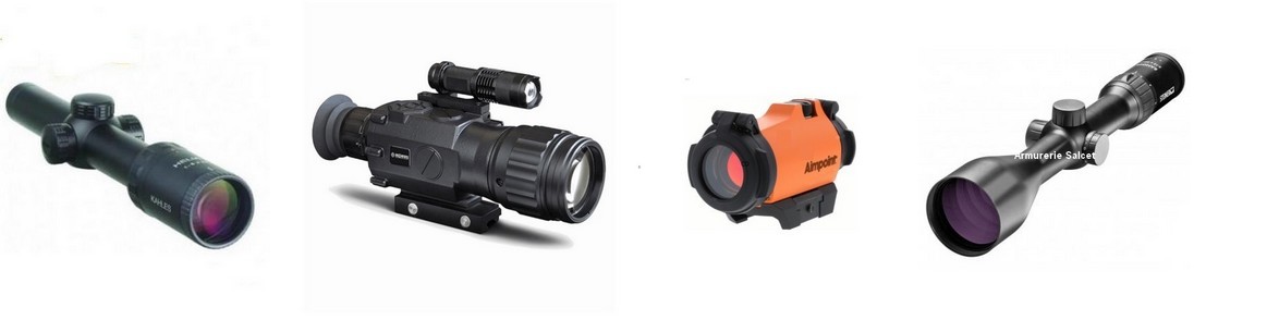 Lunette de chasse de tir point rouge aimpoint