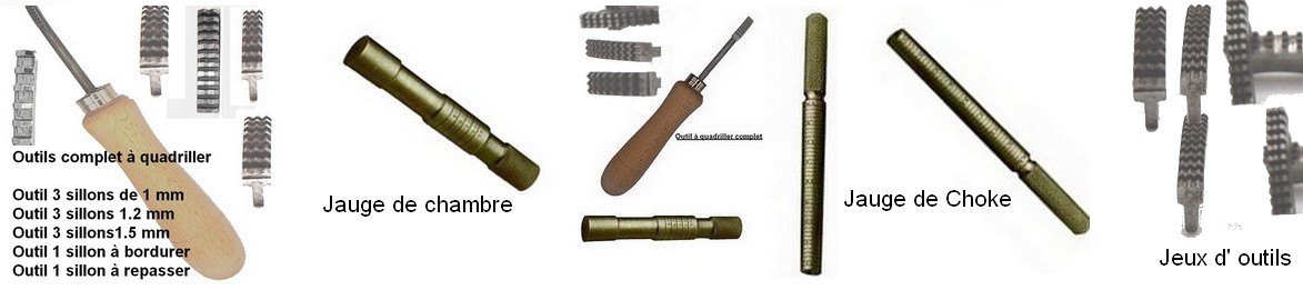 Outillages pour armuriers