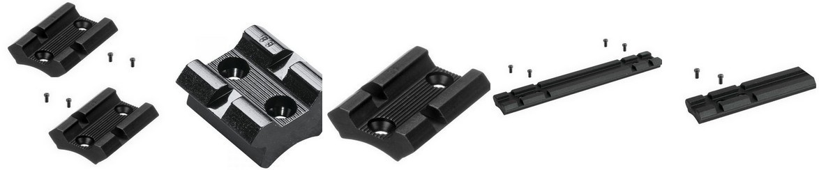 Embases Weaver montage lunette de chasse
