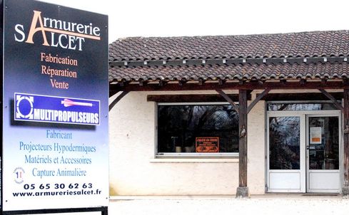 magasin de l' armurerie salcet