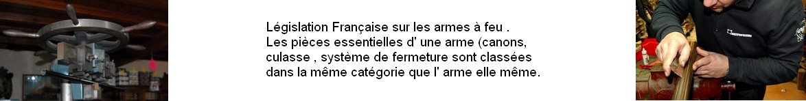ressorts de percussions , d' éjecteurs , de sureté , verrouillage devant