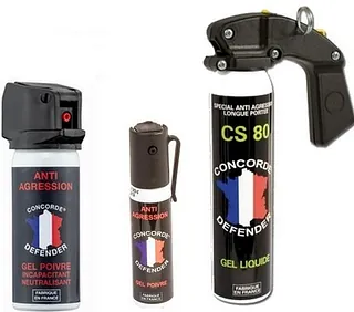 bombe lacrymogène aérosol defender anti agression